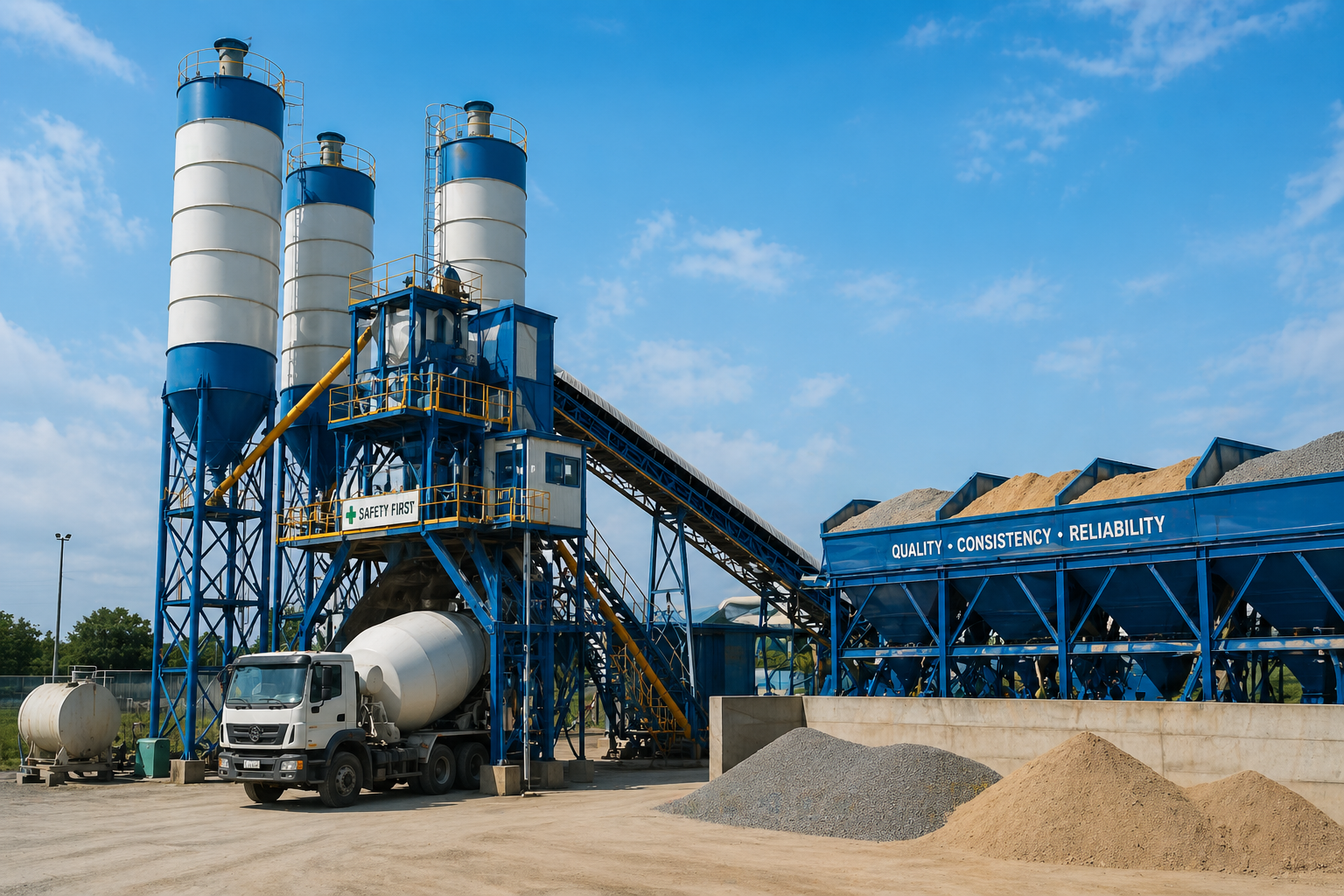 Batching plant audit support by UNIQUO